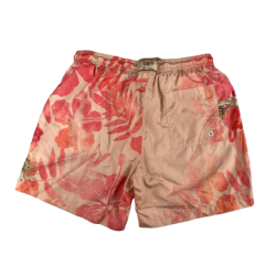 Boxer mare Uomo BoB Company - fantasia Fiori - colore Rosa/Rosso