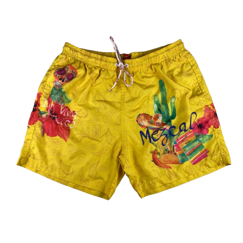 Boxer mare uomo BoB Company - fantasia - colore Giallo