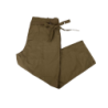 Pantalone donna Ballantyne - 3/4 - 2 tasche - Tinta Unita - Colore verde Militare