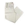 Pantalone donna Kiltie - 3/4 - Tinta Unita - Colore bianco