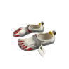 Scarpa uomo Vibram FiveFingers BIKILA - LIGHT GREY/RED/GREY