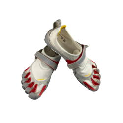 Scarpa uomo Vibram FiveFingers BIKILA - LIGHT GREY/RED/GREY