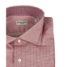 Camicia uomo Bagutta -  Fantasia - Colore rosso/bianco - slim