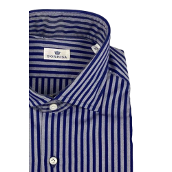 Camicia uomo Sonrisa -  Fantasia righe - collo francese