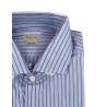 Camicia uomo Bagutta - Righe - Colore bianco/blu