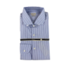 Camicia uomo Bagutta - Righe - Colore bianco/blu