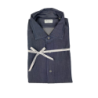 Camicia uomo Bagutta  -  Tinta unita - Colore denim/grigio - slim