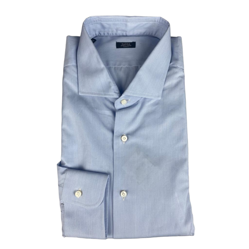 Camicia uomo Barba - Tinta unita - Colore Azzurro