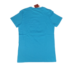 T-Shirt - Gallo - Fantasia stampa Rinoceronte - Colore Celeste