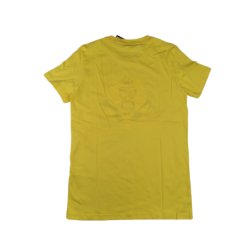 T-Shirt Gallo -  fantasia stampa babbuino - Colore giallo