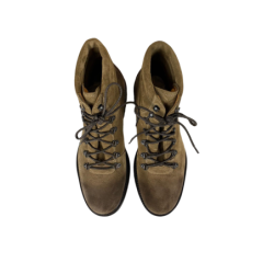 Scarpa uomo Doucal's - Combat Boot con colletto imbottito in suede - Colore marrone