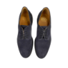 Scarpa uomo Doucal's - Derby Stringata in pelle scamosciata - Colore Blu