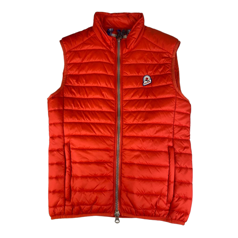 Gilet smanicato Piumino uomo - Invicta ICON - cappuccio - Rosso