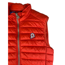 Gilet smanicato Piumino uomo - Invicta ICON - cappuccio - Rosso