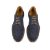 Scarpa uomo Doucal's - Stringate in tessuto - Colore blu