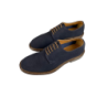 Scarpa uomo Doucal's - Stringate in tessuto - Colore blu