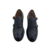 Scarpa uomo Doucal's - Doppia fibbia in pelle - Colore Blu