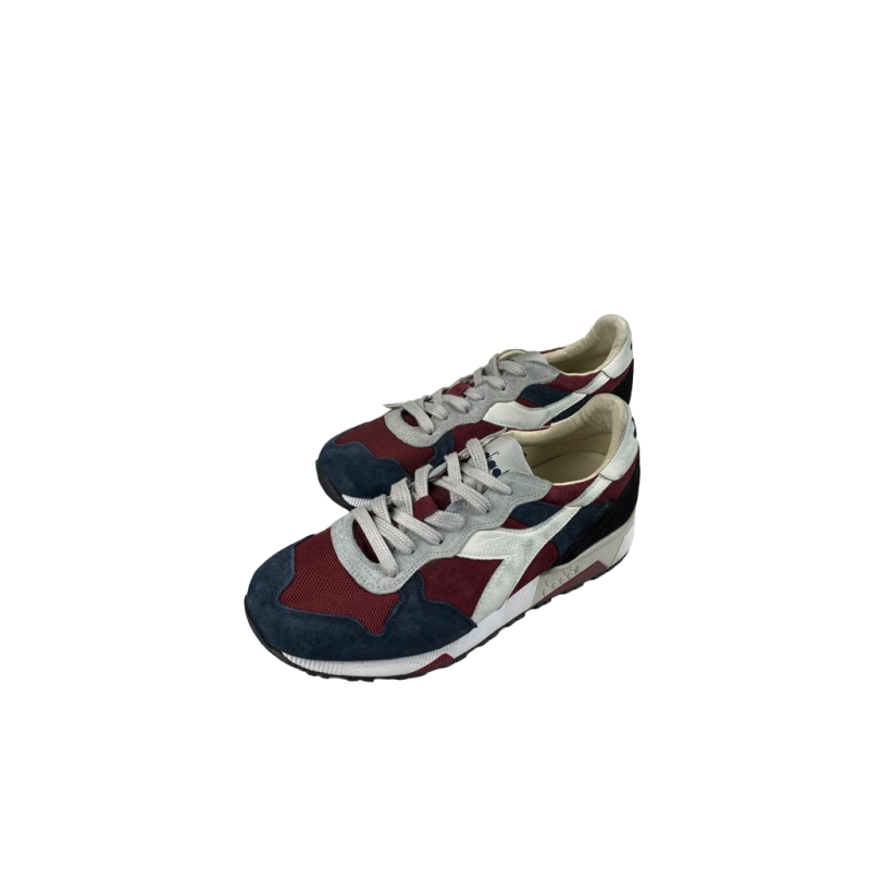 Scarpa uomo sportiva - Diadora Heritage  - Trident 90 S - Blue nights/cordovan