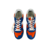 Scarpa uomo sportiva - Diadora Heritage - Trident NY S.W - DK ORG/BLUE