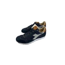 Scarpa uomo sportiva - Diadora Heritage - Equipe ITA - Blu/grigio