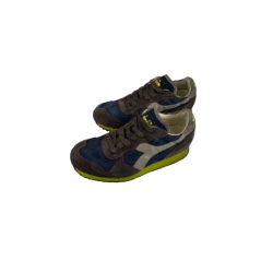 Scarpa uomo - Diadora Heritage  - Trident S SW - Marrone, blu, grigio e verde