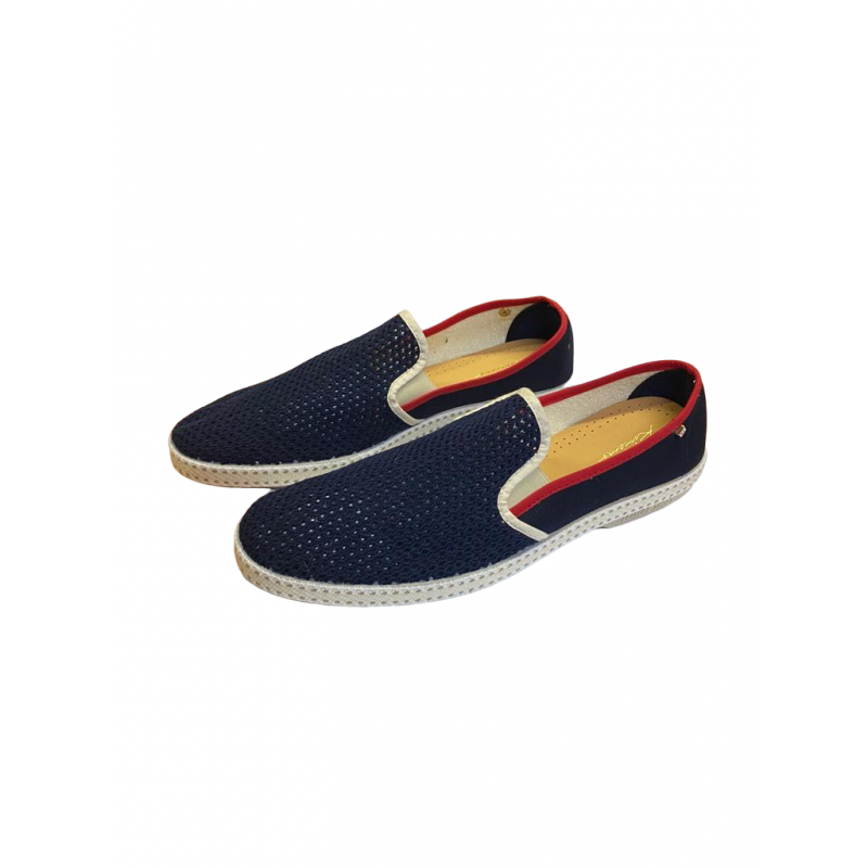 Scarpa uomo - Rivieras - Le grand bleu - Traforata - Blu