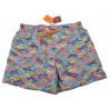 Boxer mare uomo Gallo - Fantasia onde - colore blu