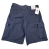 Bermuda uomo PT - Cargo vintage - blu