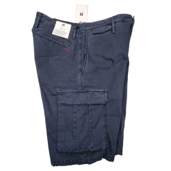 Bermuda uomo PT - Cargo vintage - blu