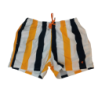 Boxer mare Uomo Gallo - fantasia righe - colore bianco/giallo/blu