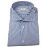 Camicia uomo Borriello - Righe - Bianco/blu