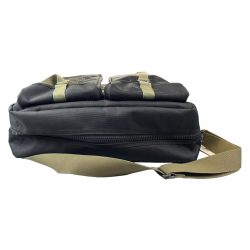 Borsa tracolla uomo Aeronautica Militare - Nero/verde militare