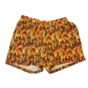 Boxer mare Uomo Gallo - fantasia giungla - colore arancio multicolor