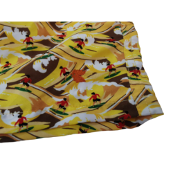 Boxer mare Uomo Gallo - fantasia serfista - colore giallo multicolor