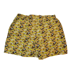 Boxer mare Uomo Gallo - fantasia serfista - colore giallo multicolor