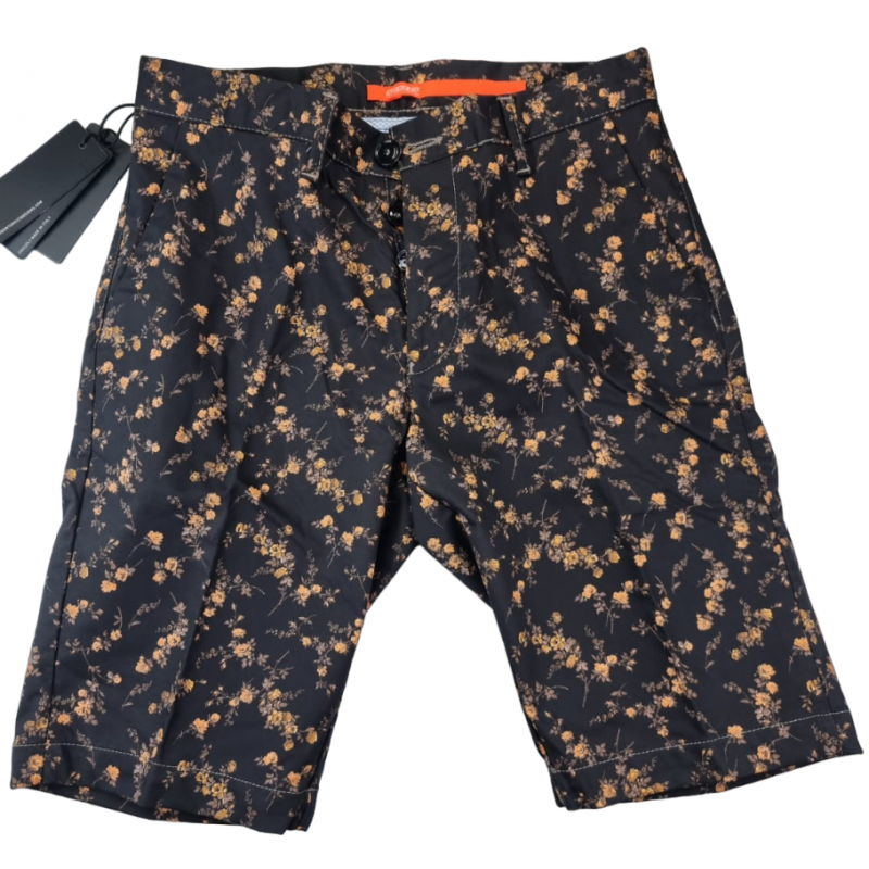 Bermuda uomo RRD - chino short liberty - nero