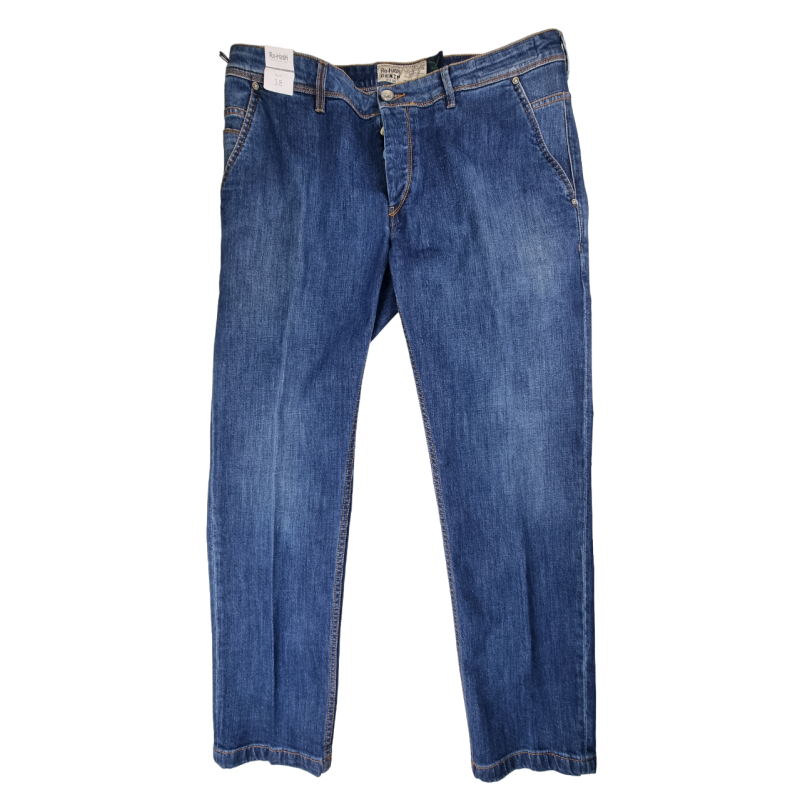 Jeans uomo Re-Hash - denim tasca a filo