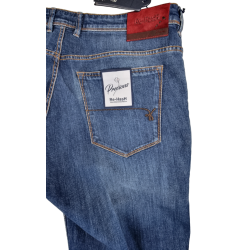 Jeans uomo Re-Hash - denim tasca a filo