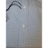 Camicia uomo Sonrisa -  fantasia - collo francese - colore celeste/bianco