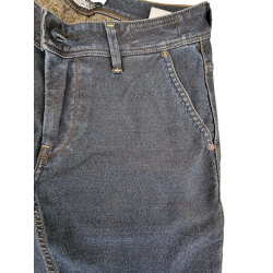 Jeans uomo Re-Hash - denim scuro tasca a filo