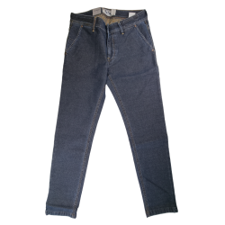 Jeans uomo Re-Hash - denim scuro tasca a filo