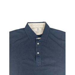 Polo Uomo Brunello Cucinelli - Colore Blu notte - slim fit