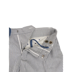 Bermuda uomo PT - righe - colore bianco/denim