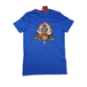 T-Shirt Gallo - Fantasia stampa babbuino - Colore blu