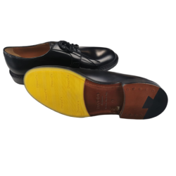 Scarpa uomo Doucal's - Derby Stringate in pelle nera