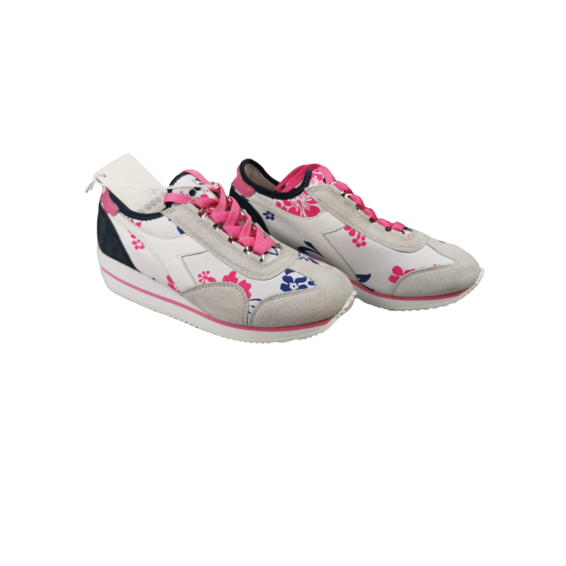 Scarpa donna sneakers - Diadora Heritage Equipe HH Socks Flower