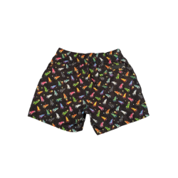 Boxer mare uomo - RRD - Fantasia Tramontana pixel - Colore nero